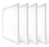 Hyperikon 2x2 Foot LED Light Dimmable, 40W, Edge Lit Panel, 4000K Daylight, Dimmable, 4 Pack