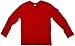 Earth Elements Big Kid's (Youth) Long Sleeve T-Shirt Large Red