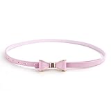 TopTie Thin Waist Belt Cute Bow Buckle