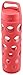 Ello Pure Glass Water Bottle with Silicone Sleeve | 20 oz | Coral Fizz