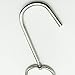 TIHOOD 2PCS Stainless Steel Chicken Wings and Leg Smocking Hanger Meat Hooks Bacon Shop Hook BBQ Grill Hanger Cooking Tools Accessories