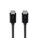 Belkin Thunderbolt 3 Cable (USB-C to USB-C), 100 Watts (1.6 Feet/ 0.5 Meters) - F2CD084bt0.5MBK
