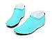 Freely Barefoot Water Skin Shoes Aqua Socks for Beach Swim Surf Yoga Exercise Mint 5. XL (US M:7.5~9, W:8.5~10)