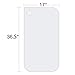 IN HAND Deluxe Pet Door Scratch Shield, Heavy Duty Flexible Door Guard Cover Protect Your Doors & Walls, Large Clear Door Scratch Protector (36.5
