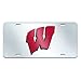 Fan Mats 15090 'University of Wisconsin' Mirror Style License Plate