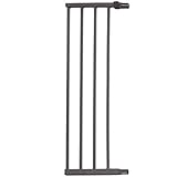 MidWest Homes for Pets Steel Pet Gate Extension; Pet Gate Extension Measures 11' Wide x 39' High in Textured Graphite (Fits MW Model # 2939SG & 2939SG-WD)