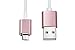 Digital Ant Gen2 Super Magnetic Micro USB Charging and Data Transfer Cable for Android Phone and Tablets (3.3-Rose Gold Twin Pack)