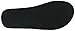 ROWOO Men's Beach Flat Rubber Sandals Flip Flops (US11/44EU, Black)