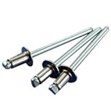 50 Stainless Steel POP Rivets 3/16 x 1/8 Grip 6-2