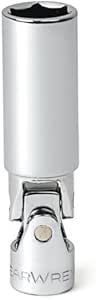 GEARWRENCH 3/8" Drive 6 Pt. Universal Spark Plug Socket, 5/8" x 2-1/2" - 80404
