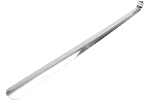 ARTIBETTER Household Shoehorn Stainless Steel 42Cm Elbow Shoe Inserter for Men Women Seniors, Shoe Lifting