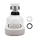 Kitchen Water Filter Faucet, 360 Degree Rotatable Adjustable Water Filter Tap Home Flexible Water Saving Faucet Sprayer Swivel Faucet Spray for Kitchen Bathroom, 2.17 * 3.35in, 3