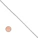 925 Sterling Silver Nickel-Free 2mm Round Box Chain Necklace Made in Italy, 18