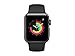 Apple Smart Watch 38mm Watch Series 3 - GPS - Space Gray Aluminum Case with Black Sport Band (OLD MODEL)