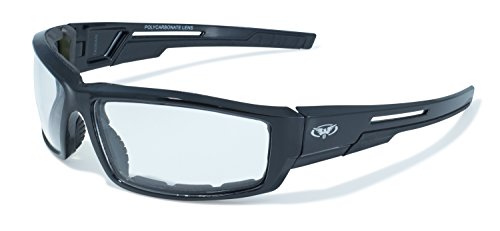 Global Vision Eyewear 24 Sly Series with Gloss Black Frames and Clear Photochromic Lenses
