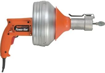 General Pipe Cleaners PV-B-WC Power-Vee Drain Cleaner with 2 Cables