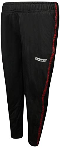 Hind Boys (4-Piece) Performance T-Shirt Active Pant Sets (2 Full Sets) (Red/Blue Heather, 3T)'