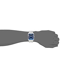 Bulova 96A169 - Reloj analógico de cuarzo para hombre, color plateado