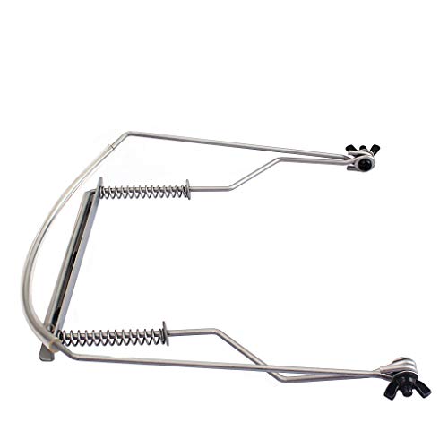 Yuuups 10 Holes Harmonica Mouth Organ Neck Holder Support Bracket Metal Frame Parts - Thumbnail 3