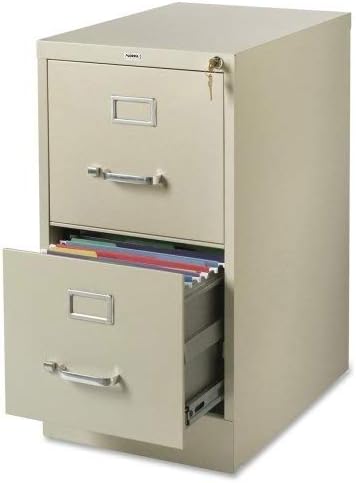 Amazon Com Lorell Llr42290 2 Drawer Vertical File 15 X 22 X 28 Putty Home Kitchen