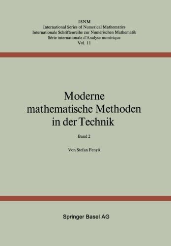 Moderne Mathematische Methoden in der Technik: Band 2 (International Series of Numerical Mathematics) (Volume 2) (German Edition)