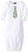 Mud Pie Baby Boys' Football Tie Sleepgown