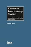 Image de Knowles on Local Authority Meetings, 7th Edition
