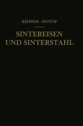 Sintereisen und Sinterstahl (German Edition)