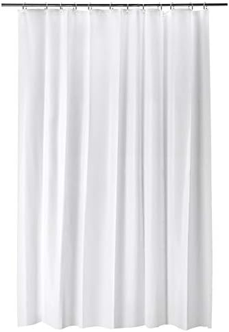 Ikarus 100% Peva Shower Curtain 180x200 cm - White