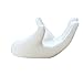 Set of 2 White Ceramic Handcrafted Hand Holder Support Stand For 6 Holes /12 Holes Zelda Ocarina