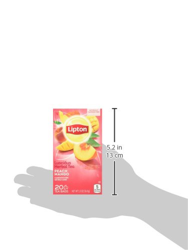 Lipton Peach Mango Herbal Tea - Image 8