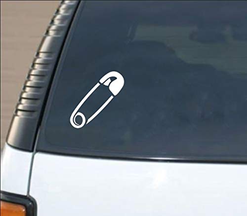 Safety Pin Car Decal Stand up to Intolerance Safe Place