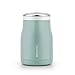 AKS Vacuum Insulated Stainless Steel thermal soup container, 16 Oz with a carrying bag (Grass Green)