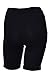 Private Island Hawaii UV Women Rash Guard Skinny Shorts Pants (Large, Black with Anaconda 1)