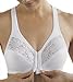 Glamorise Elegance Satin and Lace Front Close Soft Cup Bra
