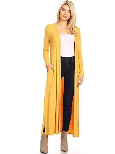 long lightweight duster cardigan