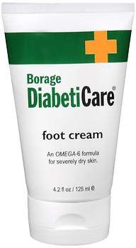 Borage DiabetiCare Foot Cream - 4.2 oz, Pack of 6