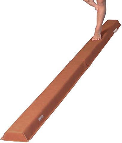 Balance Beam 9-FT Long Folding Practice Beam - Suede