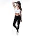 Pact Women's Black Long Legging-Large