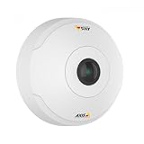 Axis 01004-001 M3048-P 12 Megapixel Mini Dome 360&deg; Panoramic View Network Camera, 1.65mm Lens