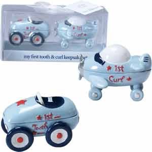 baby's first curl keepsake box