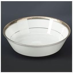 Noritake Crestwood Platinum Round Vegetable Bowl by Noritake