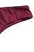 Cupshe Fashion Women's Solid Color Cross Back Padding Bikini Set, Burgundy (S)