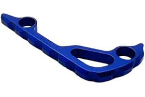 August Engineering Aluminum Gear Backspacer for Benchmade Bugout 535 Pocket Knife - Back Spacer Only