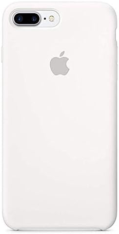 iPhone 8 Plus Silicone Case(5.5inch), TORACASE iPhone 8 Plus Liquid Silicone Gel Rubber Slim Fit Soft Mobile Phone Case with Microfiber Cloth Lining Cushion in Retail Box (White)