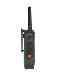 Radio de dos vías de Motorola T460 recargable (azul oscuro), Caza, Verde