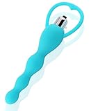 iii PLUG Anal Vibrator Dildo for Men / Women - Silicone Butt Sex Toy with Strong Vibrations - Massaging with Powerful Vibes - Silicone Vibrating Anal Beads