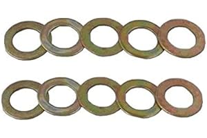 Professional Parts Warehouse Aftermarket 91109 Western Snow Plow 17/16 ID Shoe Washers - 10 Pack