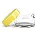 Small Size Empty Travel Jars - with Lids for Makeup, Lotion, Cream, Lip Balm and other Cosmetics, Sample Containers for Travel and Home