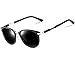 ATTCL Unisex Retro Metal Frame Driving Polarized Aviator Sunglasses For Men Women 18020blackgray